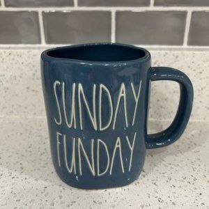 New Rae Dunn SUNDAY FUNDAY Coffee Mug 202